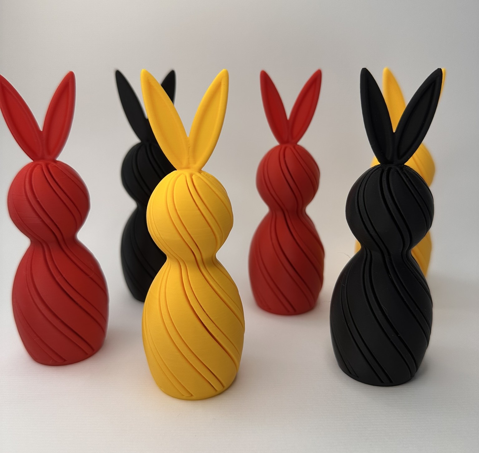 Húsvéti nyuszi (11 cm magas, füllel, csavarható) - Image 3