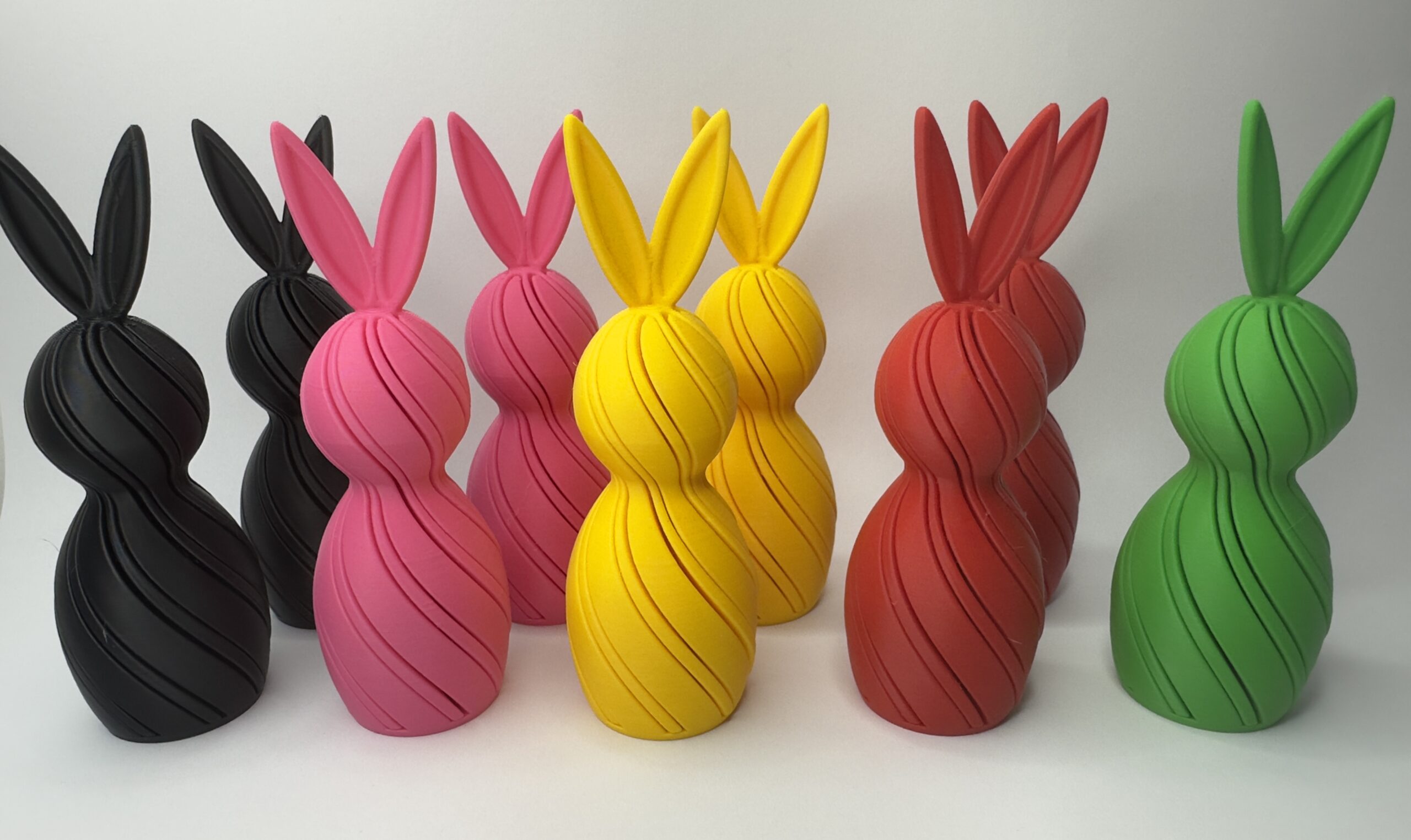 Húsvéti nyuszi (11 cm magas, füllel, csavarható) - Image 2