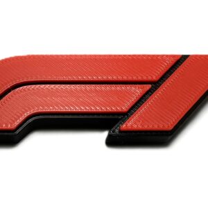 F1 kulcstartó karikával