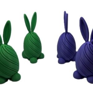 Húsvéti tojás nyuszifüllel (szétcsavarható)